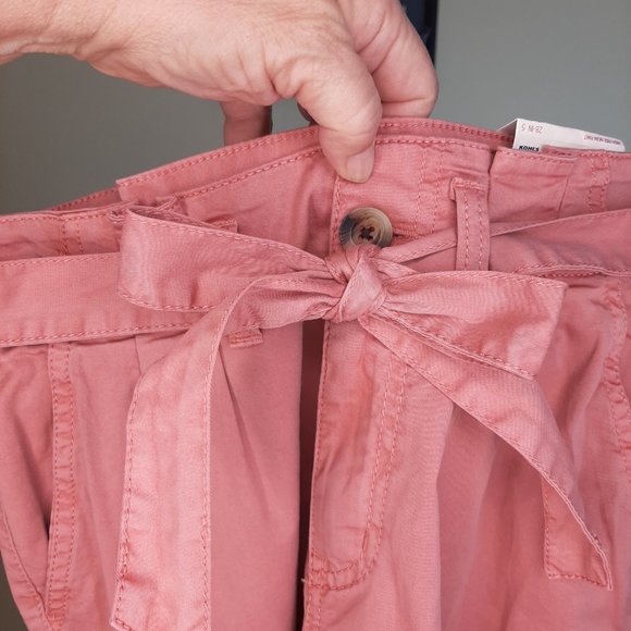 NWT!!! So Rose Super Cute Paper Bag High Waist Pants - Picture 2 of 12